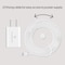 Wasserstein Charging Cable, 25ft, with Charge Adapter, Weatherproof, for Arlo Ultra/Ultra 2/Pro 3/Pro 4, White ArloUltraOutCaQC25ftWhtUS - alternate 2